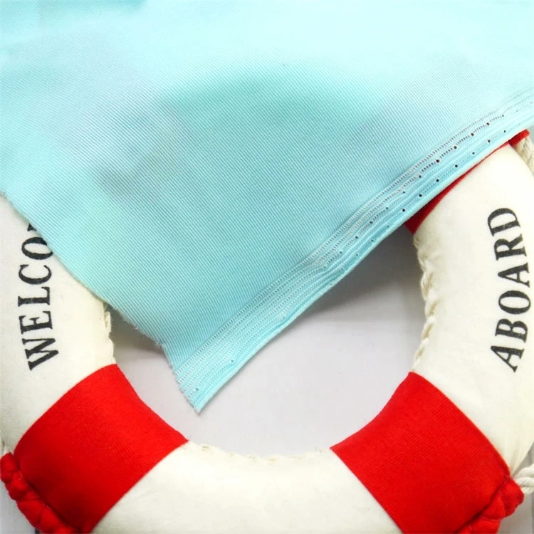 Hot sale 180gsm blue super poly spandex elastic tent fabric