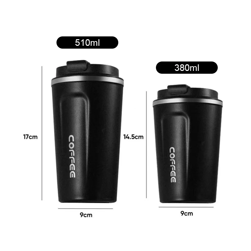 Outdoor Simple Portable 304 Vacuum Stainless Steel Thermos Intelligent Temperature Display Drinking Water Bottle Cup