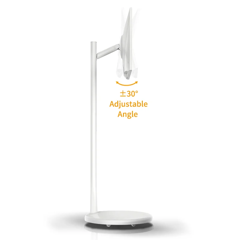 Follow Me Tv With Battery Vertical Smart Tv Lcd Touch Screen For Indoor Vertical Android Advertising Moveable Monitor