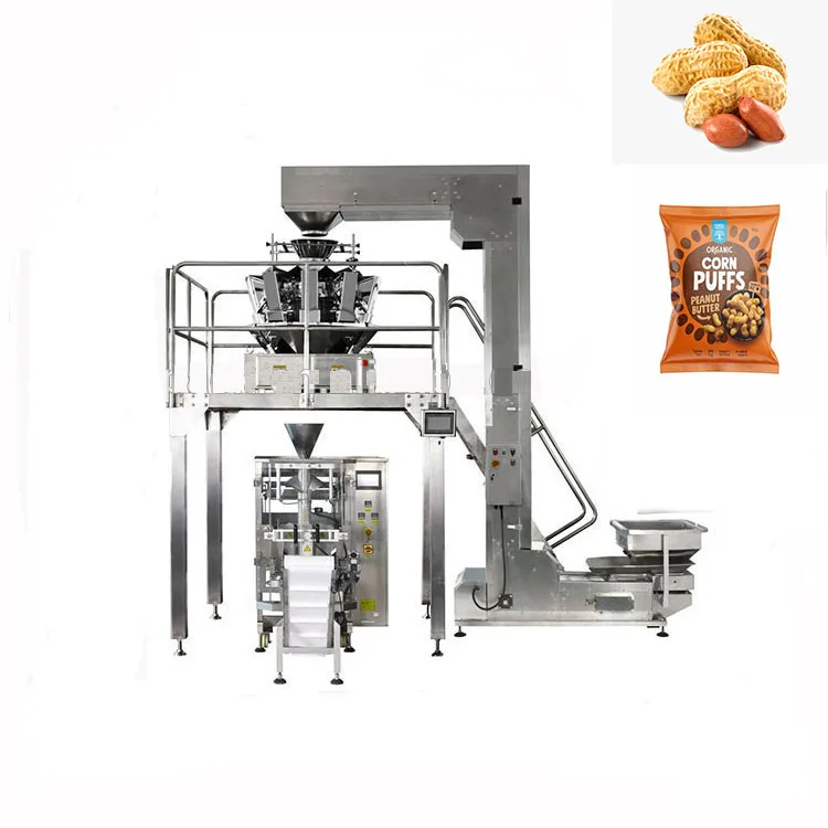 Automatic miscellaneous rice grain crops filling vertical packing machine