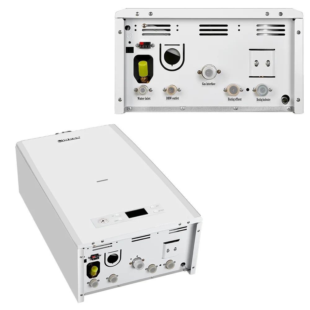 gas heater for home heating  lpg boiler 20KW indoor central heating system and hot water with WIFI control