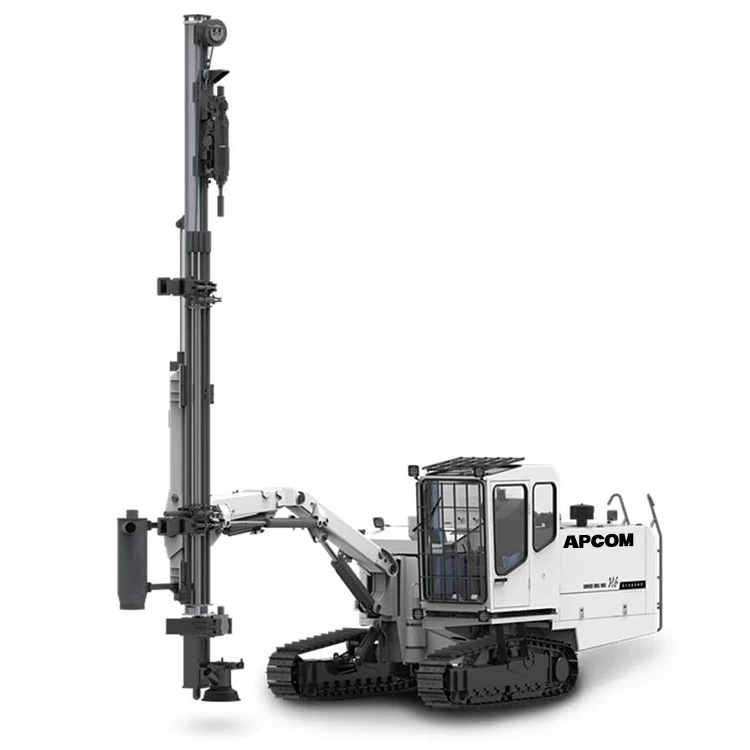 
Cabin H6 pneumatic & hydraulic mechanical integrated type portable tophammer surface drill rig for mining 