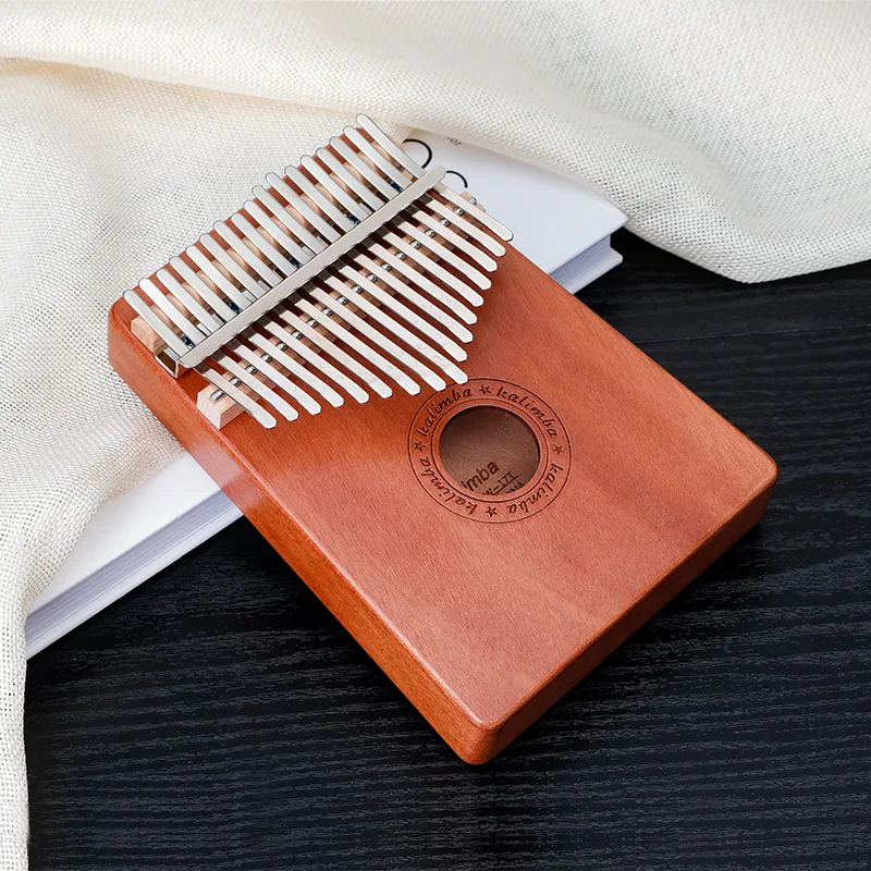 Портативная Игрушка Mbira для игр 17 клавиш калимба пианино пальцев детей и