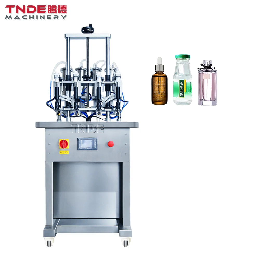 TNDE Full Automatic Beverage Production Line Perfume Juice Bottling Filling Machine