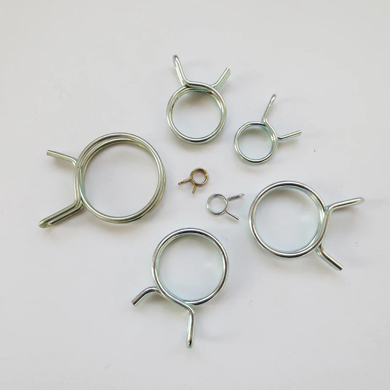 Hardware Metal Wire Bending Spring Clamps  Spring Hose Clamps