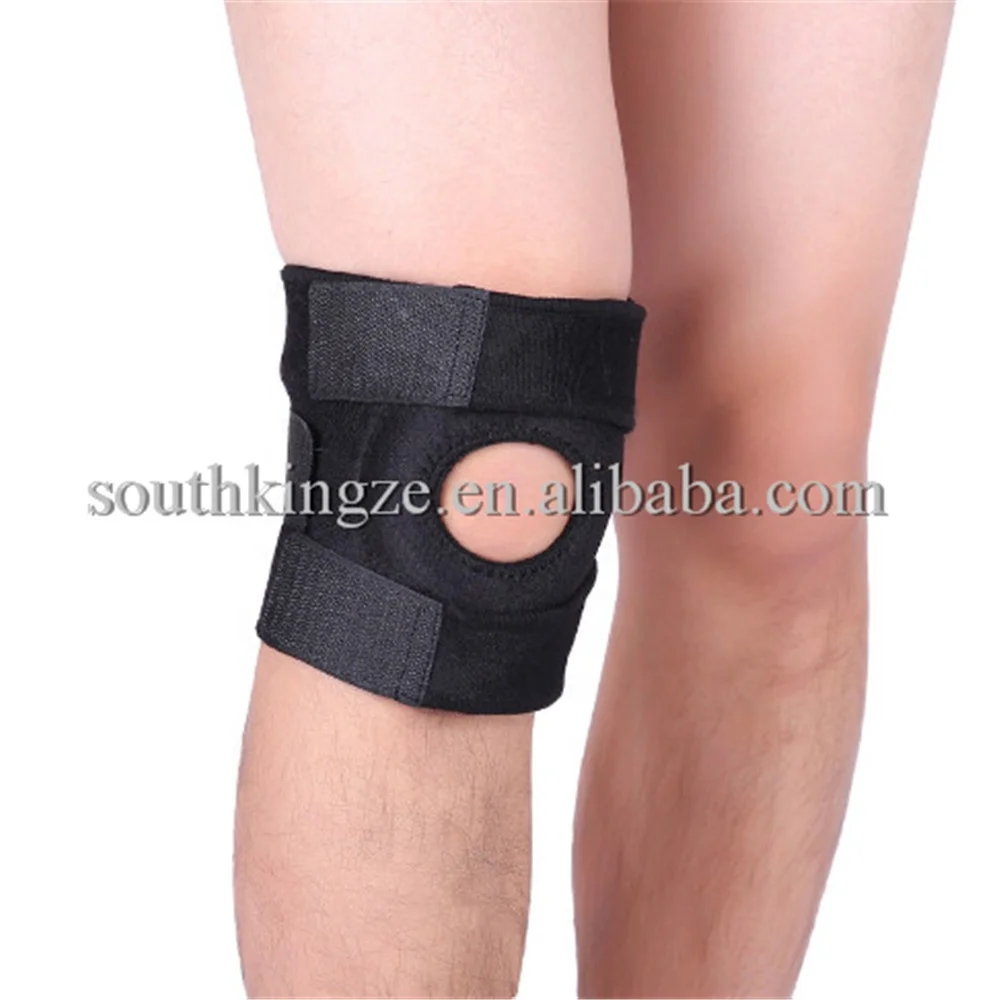 
Knee Support Open Patella Brace Supporter for Arthritis Joint Pain Relief Injury Recovery with Adjustable Strapping Breathable 