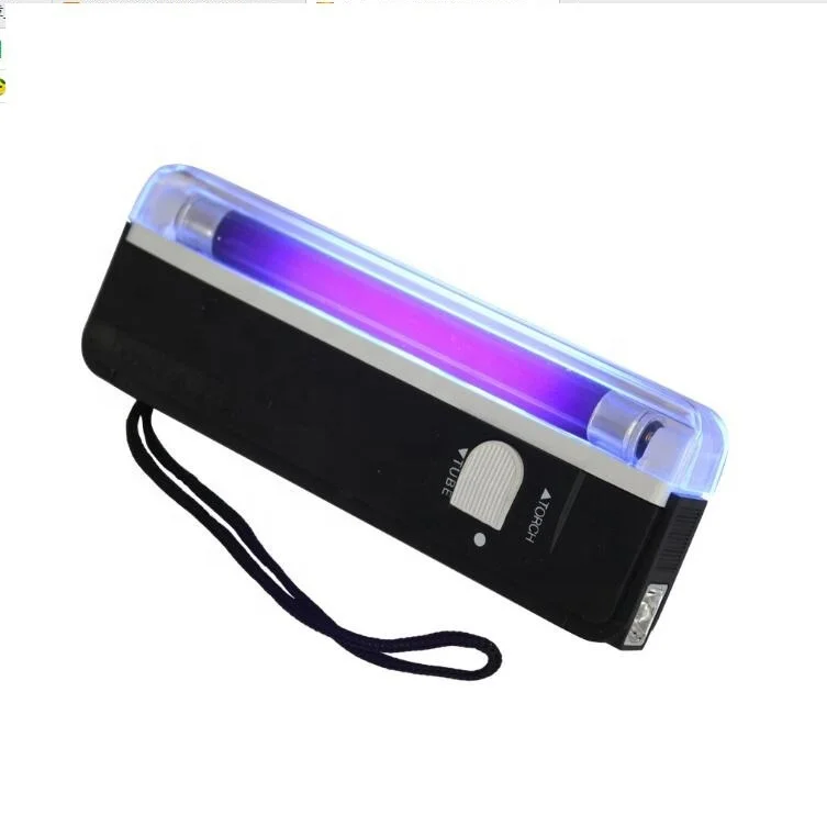 
2 in1 Hand Held UV Blacklight Portable UV Light Currency Money Detector 