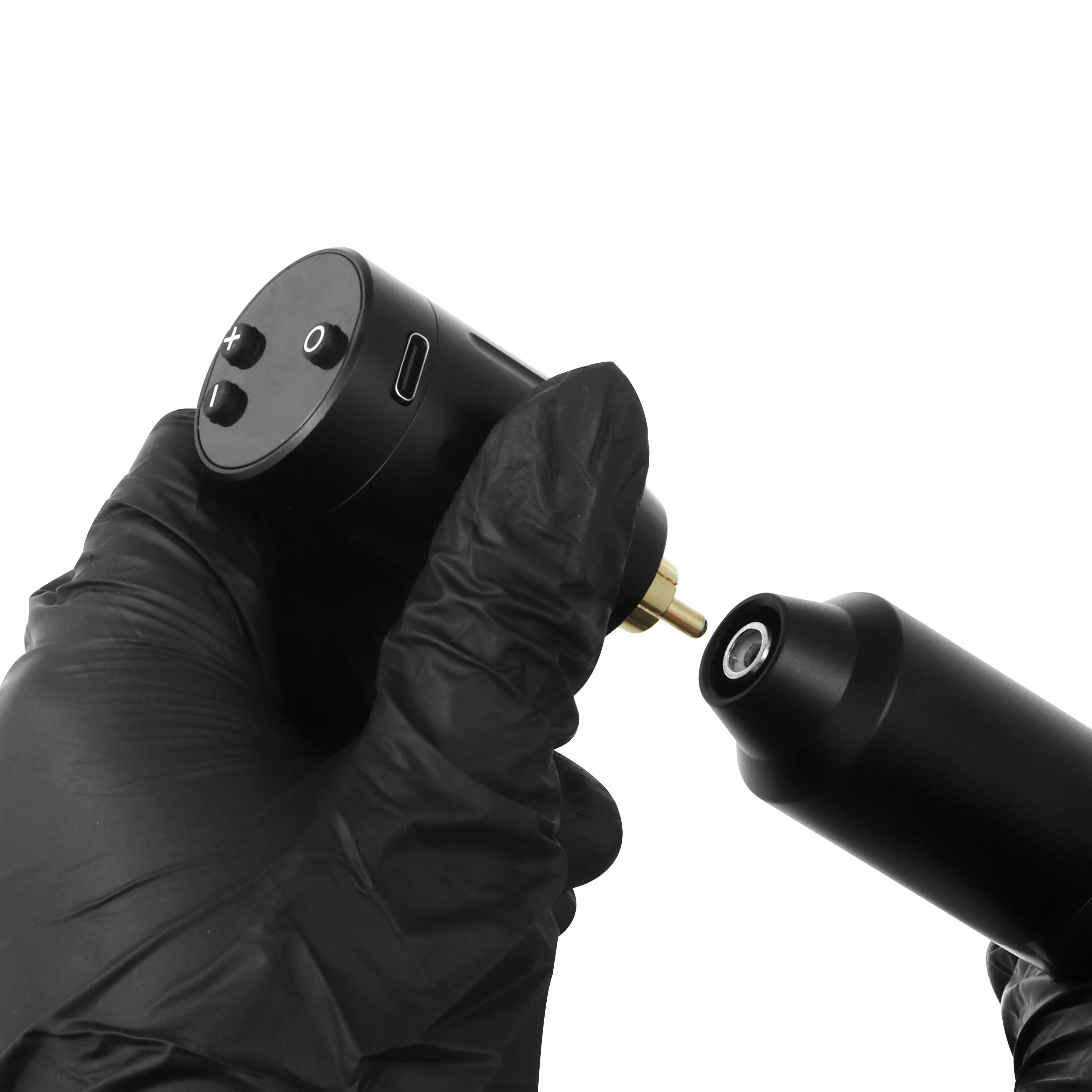 Hot Sale Customize Tuffking RCA Available Wireless Tattoo Battery Power Supply For Tattoo Pen With LED Light Power Support