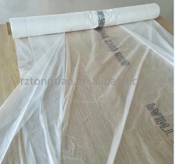Plastic Blue Clear Paint Plastic Protective Masking Film Covers