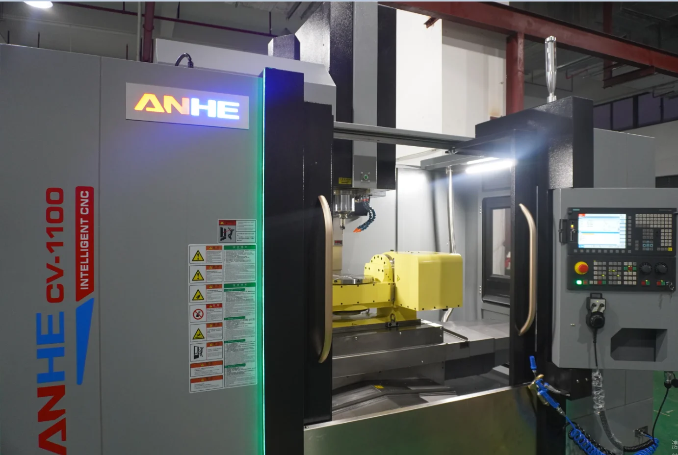 Anhe New Brand Mitsubishi System Cnc Machining Milling Center Heavy Duty 5 Axis VMC Machine Center