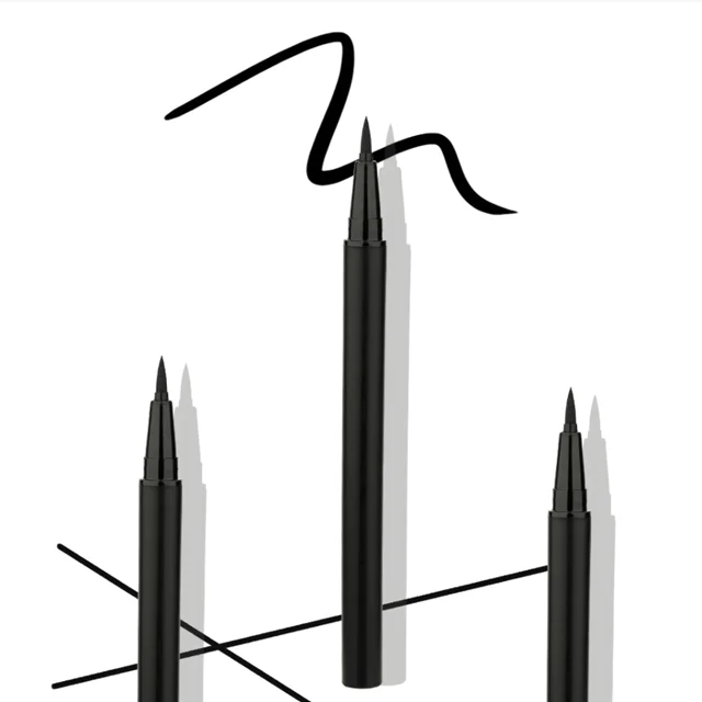Most enquiries makeup black liquid waterproof eyeliner vegan private label matte water activated