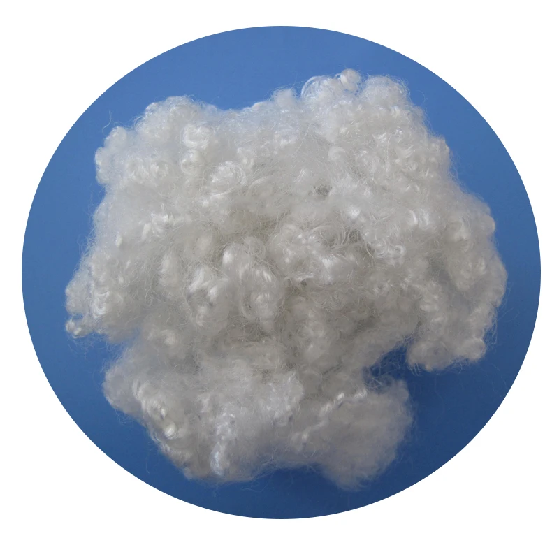 
Factory Supplier 15dx64mm Virgin polyester staple fiber for padding toy 