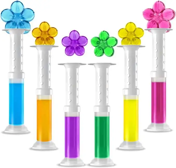 Flower Gel Detergent Natural Fragrance Toilet Cleaner Deodorizer Toilet Bowl Cleaner Syringes Toilet Cleaner Gel