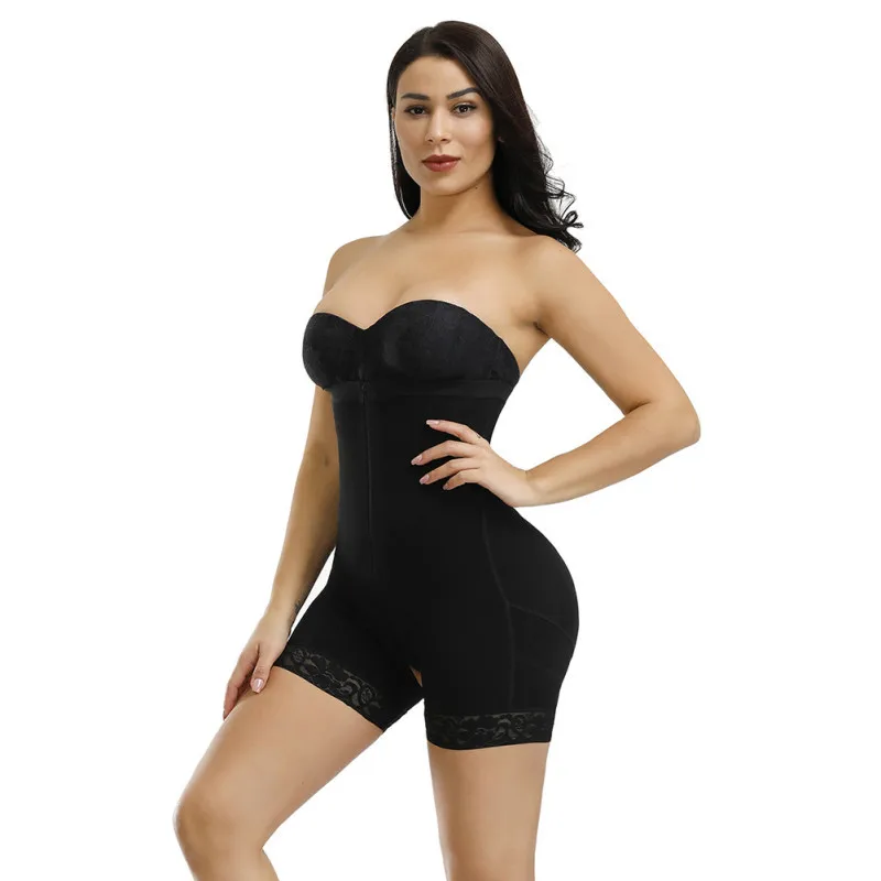 Women Full Body Shaper Slip Suit Power Shapewear Waist Trainer Girdle Slim Corset Tummy Control Bodysuit Post Surgery