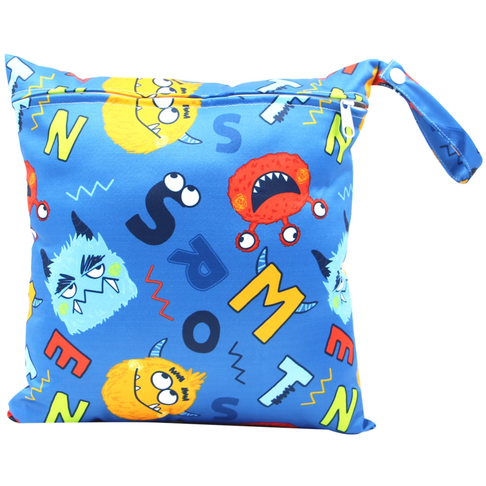 The Latest Swimsuit Wet Bags Reusable Waterproof Nappy Bag Portable Pouch High Quality Wet Dry Diaper Bags