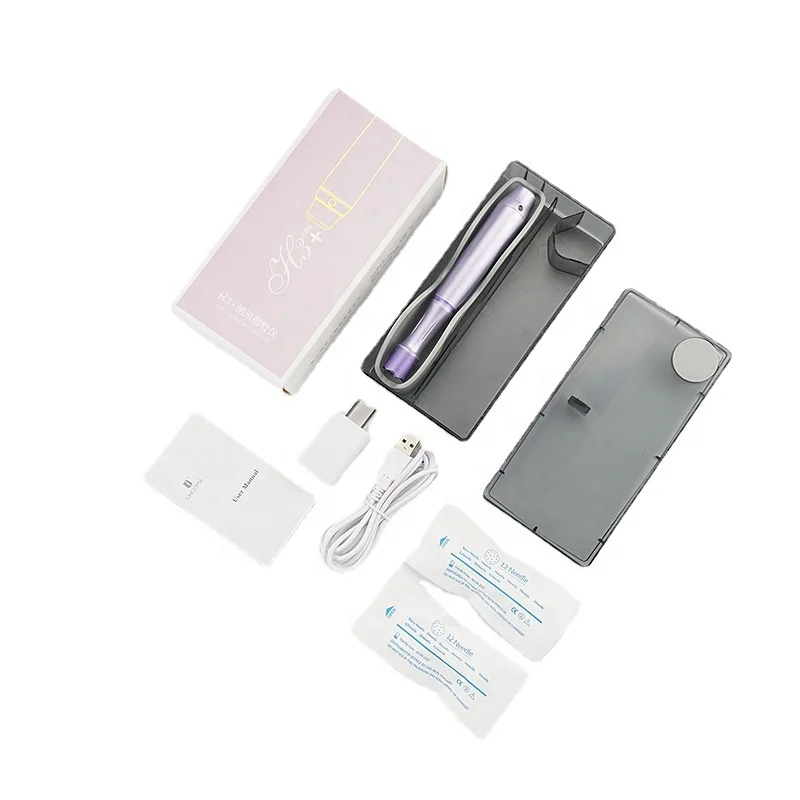 Nano 9pin 12pin 24pin 36pin 42pin cartridge remove acne scars shrink pores dr pen derma roller microneedling pen device