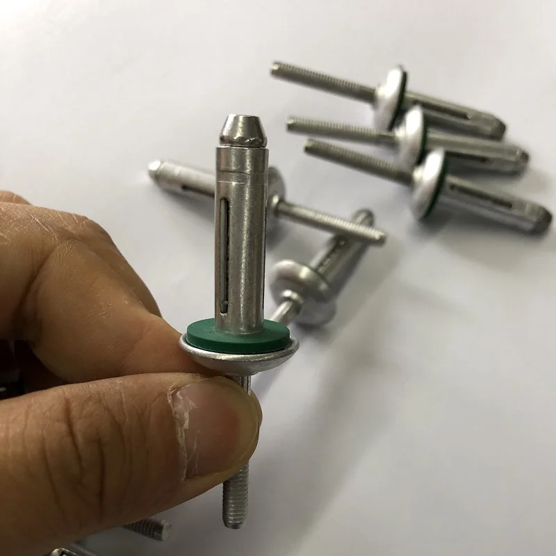 7.8*25 Full Aluminum Waterproof Lantern Bulb Type open end blind pop rivets with Washer for Engineering steel structure