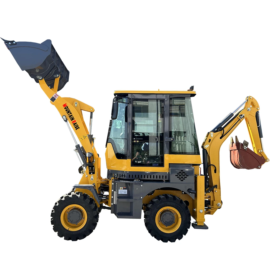 compact backhoe tractor loader backhoe 4x4 3 ton 1.5 ton backhoe loader price with air condition