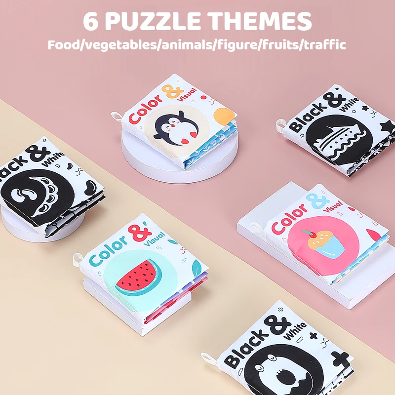 Zhorya Wholesale Custom Education knowledge enlightenment baby soft Quiet Cloth Books for children