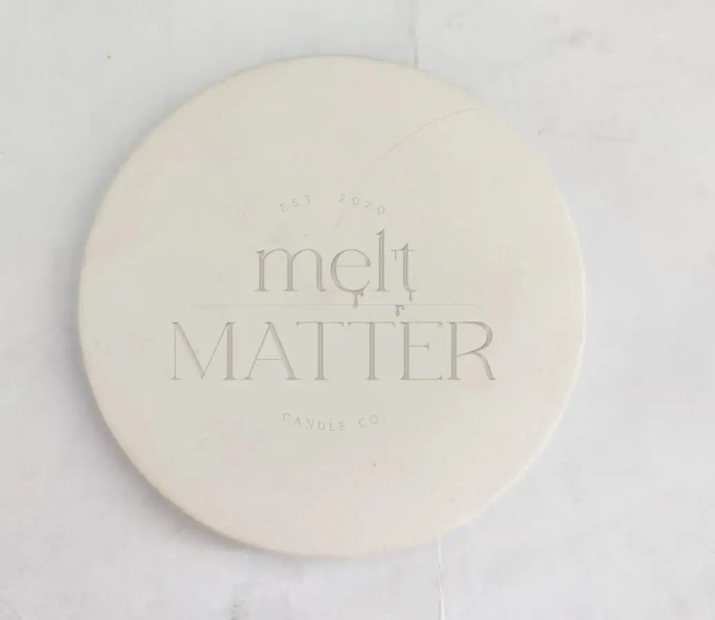 Wholesale Eco Elegant Decorative Candle Jar Container Matt Clay Unique Ceramic Candle Jar with Lids