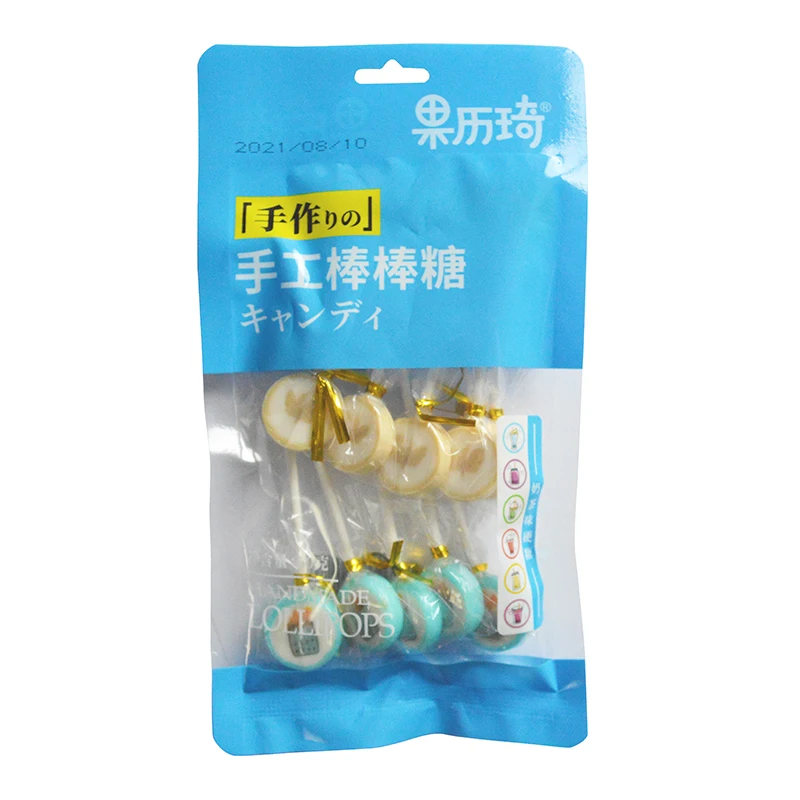 New Product 60g Delicious Milk Tea  Flavored Handmade Sliced Hard Candy For Kids
