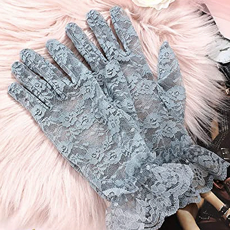  Elegant Short Gloves Courtesy Summer for Wedding Dinner Parties Ladies