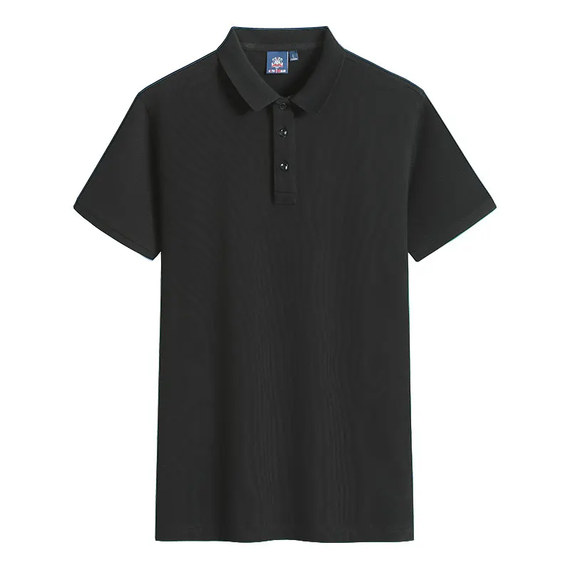 Custom Design  Embroidery Logo Color Combination Polyester Cotton Striped Wholesale Work Spandex Polo T Shirt