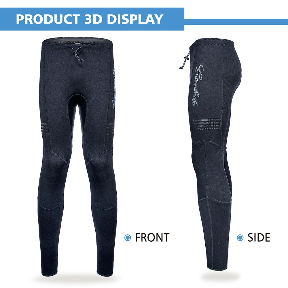 Men Neoprene Surf Wetsuit Pants Diving Suits For Snorkeling Swimming  1mm 1.5mm 2mm