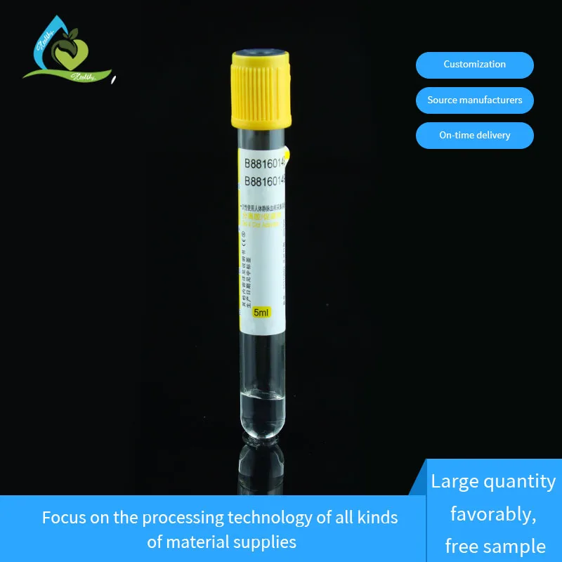 Gel and clot activator blood collection test sst tubes