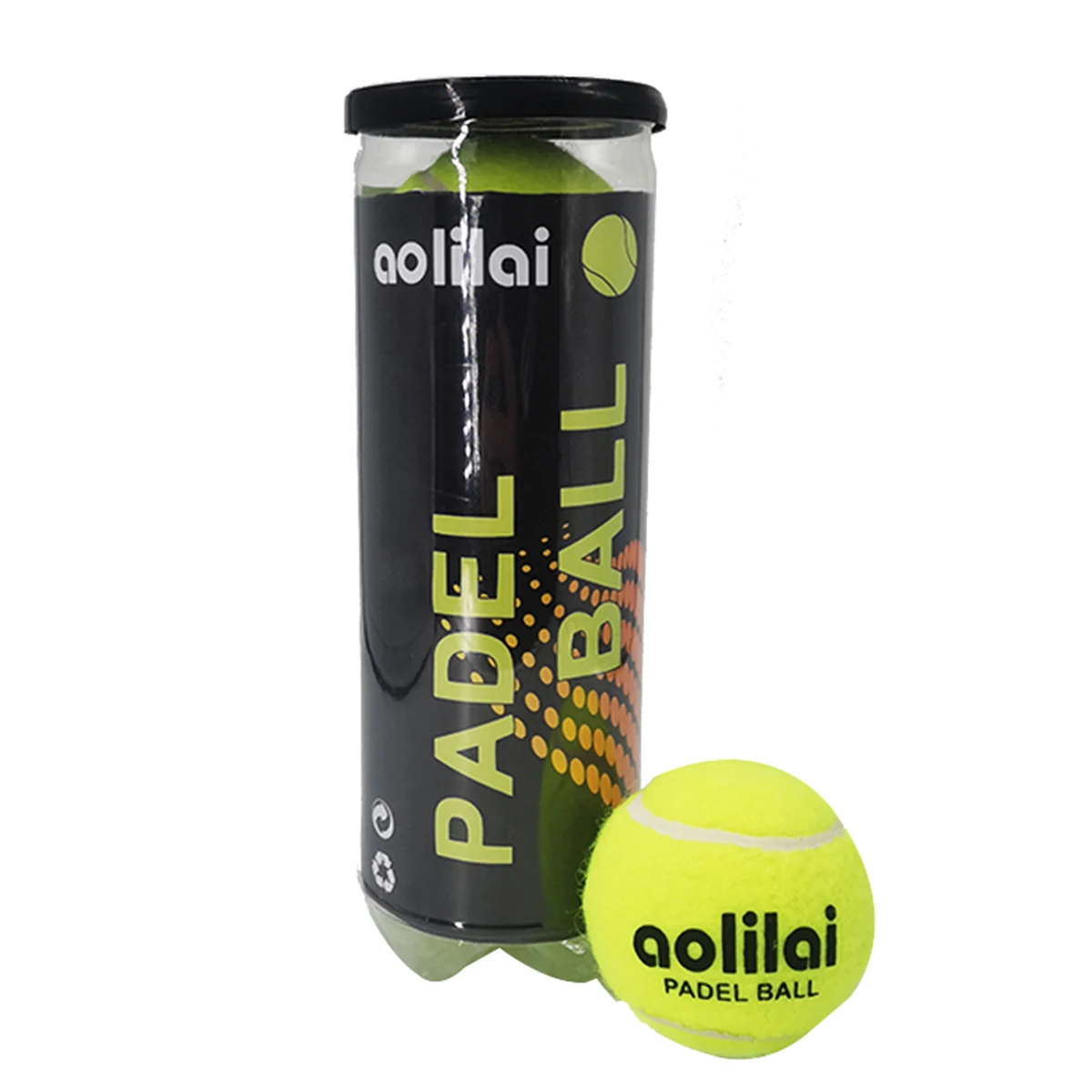 China Manufacturer Directly Sales High Quality Professional 45% Wool and Natural Rubber Padel Ball Tennis Ball