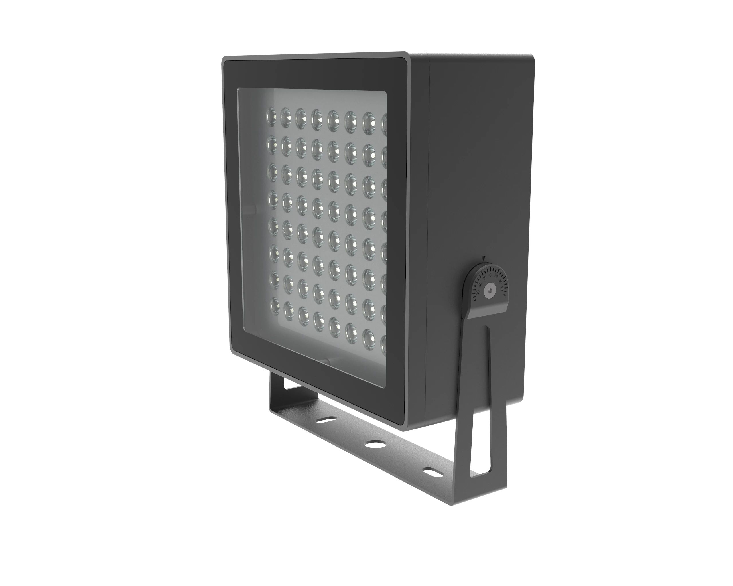 QIXIANG Square LED Flood Light with COB, Adjustable Angle, IP66 20W 30W 50W 80W 100W