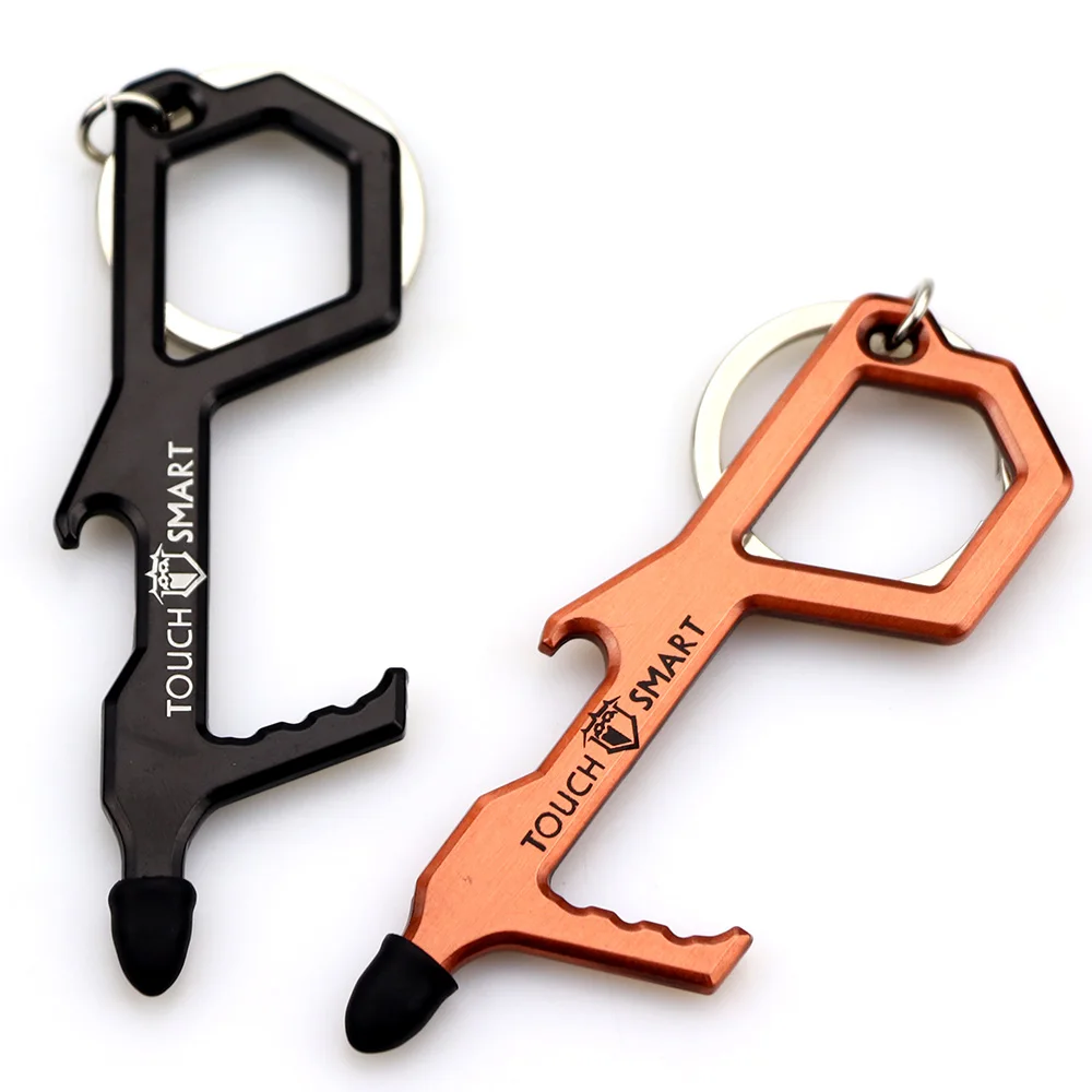 
Hot selling factory directly price custom logo self defense keychain 