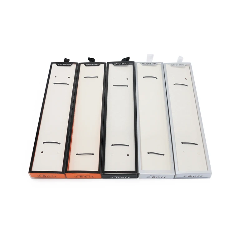 Good price luxury OEM Custom High-end Watch Band Strap Paper Package Box watch band box