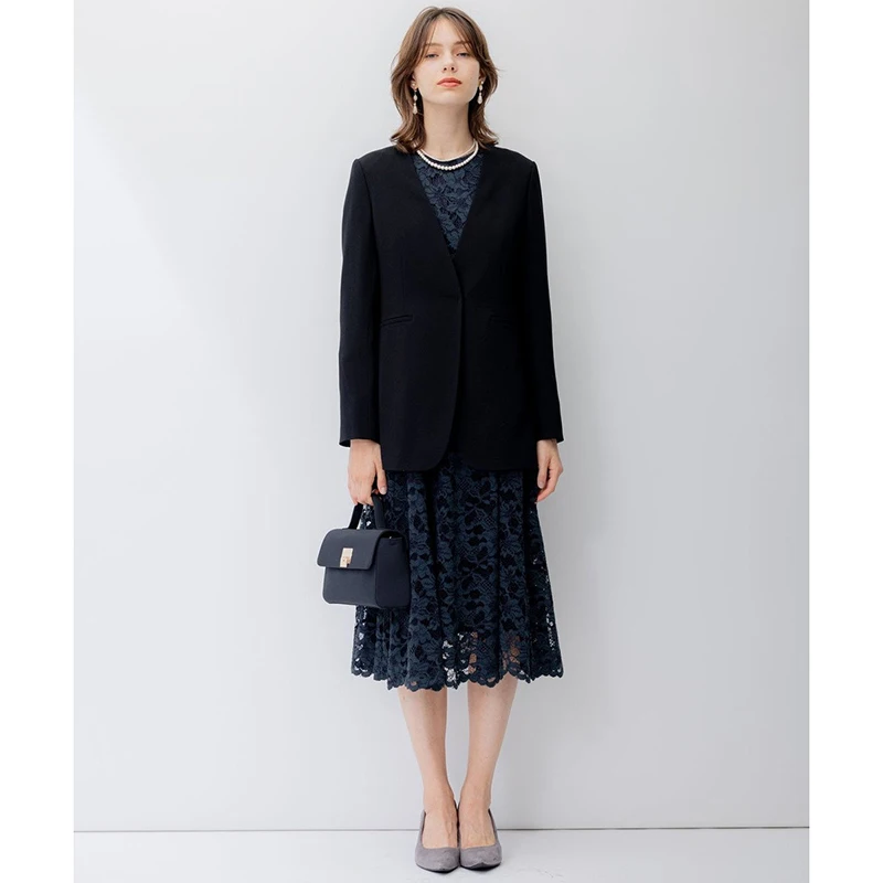 Wholesale popular Lace Dress Early Spring High end dignified and slimming dress