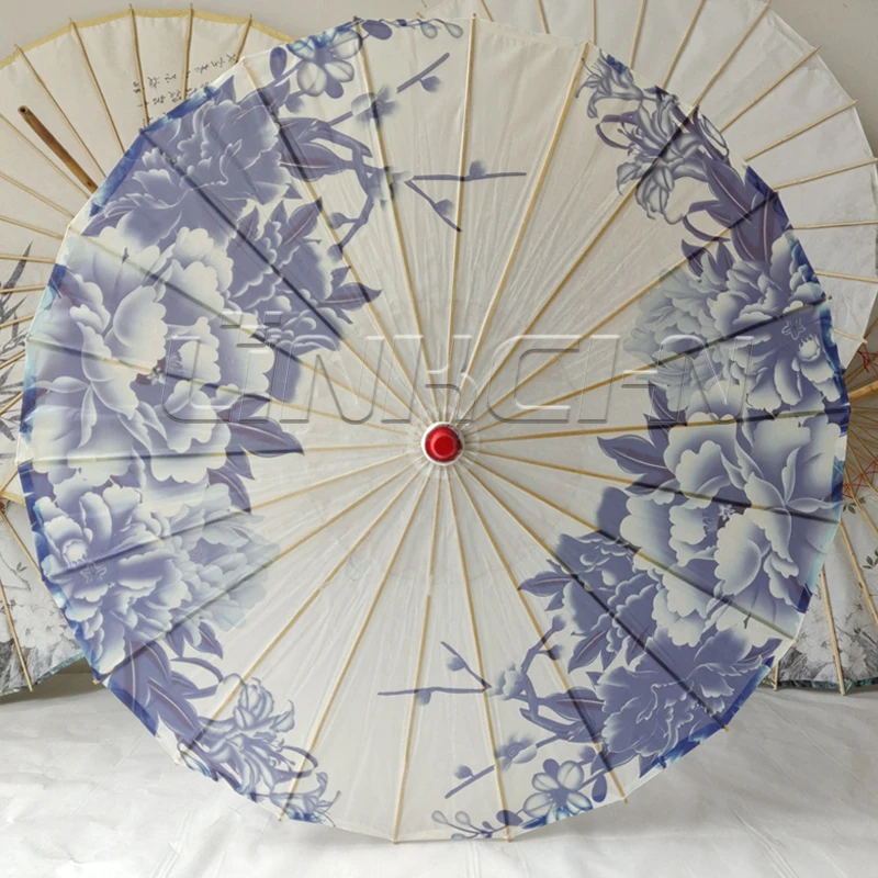 Wholesale Decorative Chinese  Paper Umbrella Sun Protection Parasol for Wedding