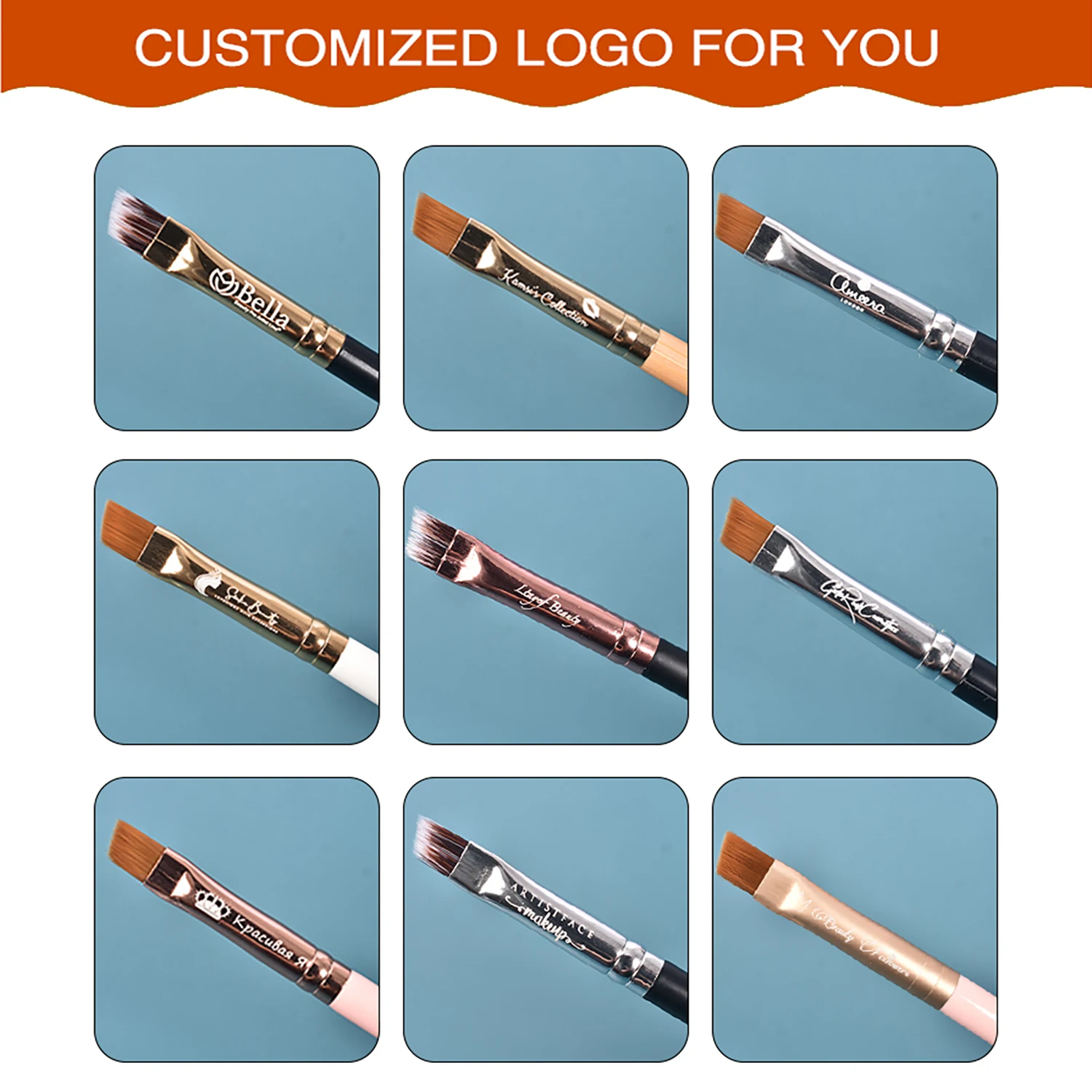 
BUEART High Quality Double head Single Eyebrow Brush Eye Lash mascara Brush 