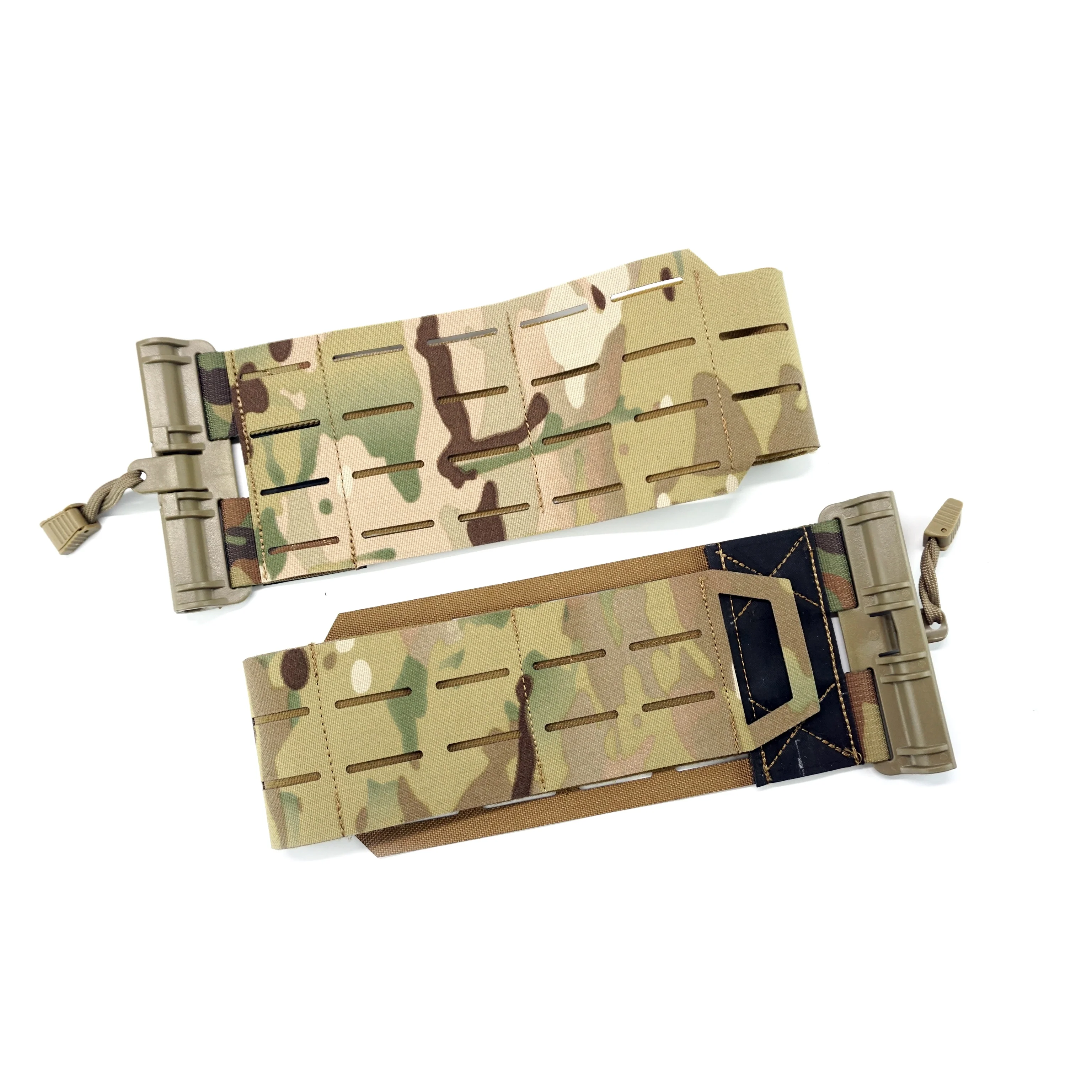 DMGear Quick Release Modular Parts Laser Cutting Front Panel Cummerbund For S&S Plate Frame Tactical Vest