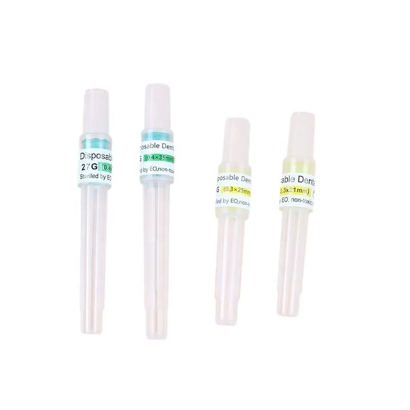 Disposable Dental Anasesthesia Needle 27G and 30G Short or Long Size Available