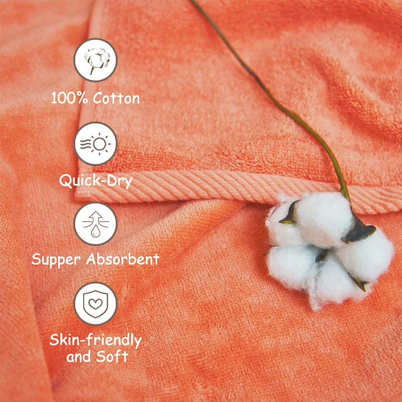 China Manufacturers Wholesale Good Quality Cheap Price Super Soft Pure Color Luxury Towels Bath 100% Cotton Bath Towel Set