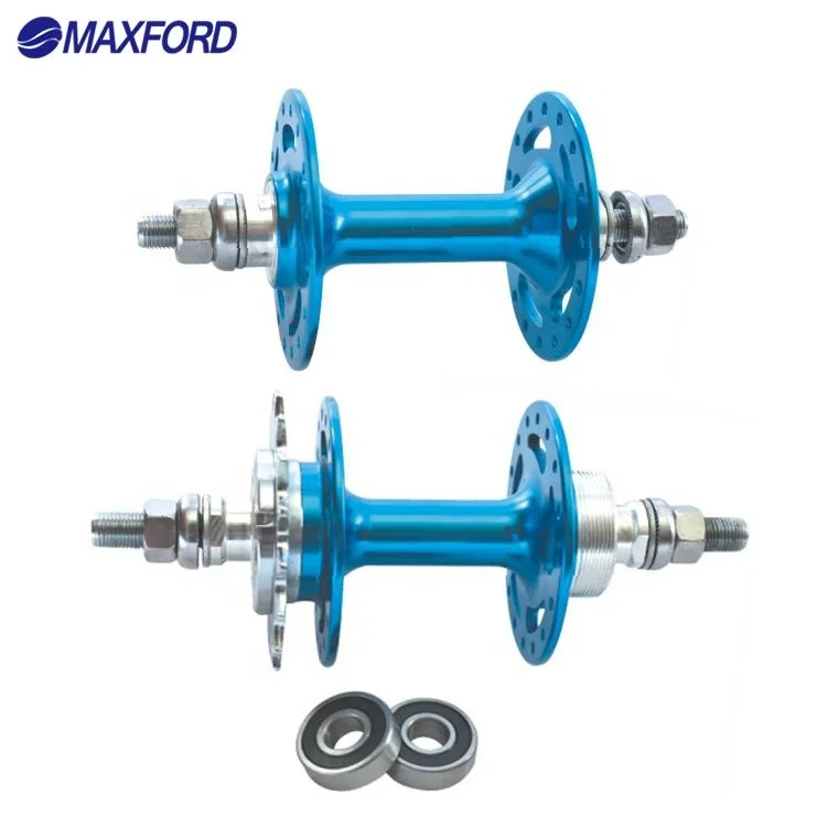 MAXFORD Bicycle Hub for Fixie Bike Aluminum Hub for Fixed Gear Bike Track Bike Sealed Bearing 32H 36H Freewheel Hub