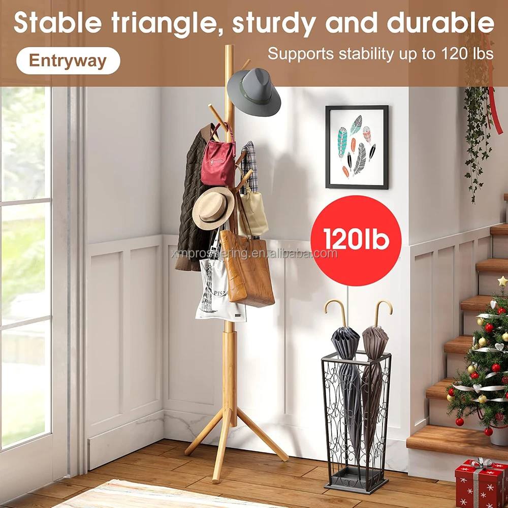 Бамбуковая вешалка для