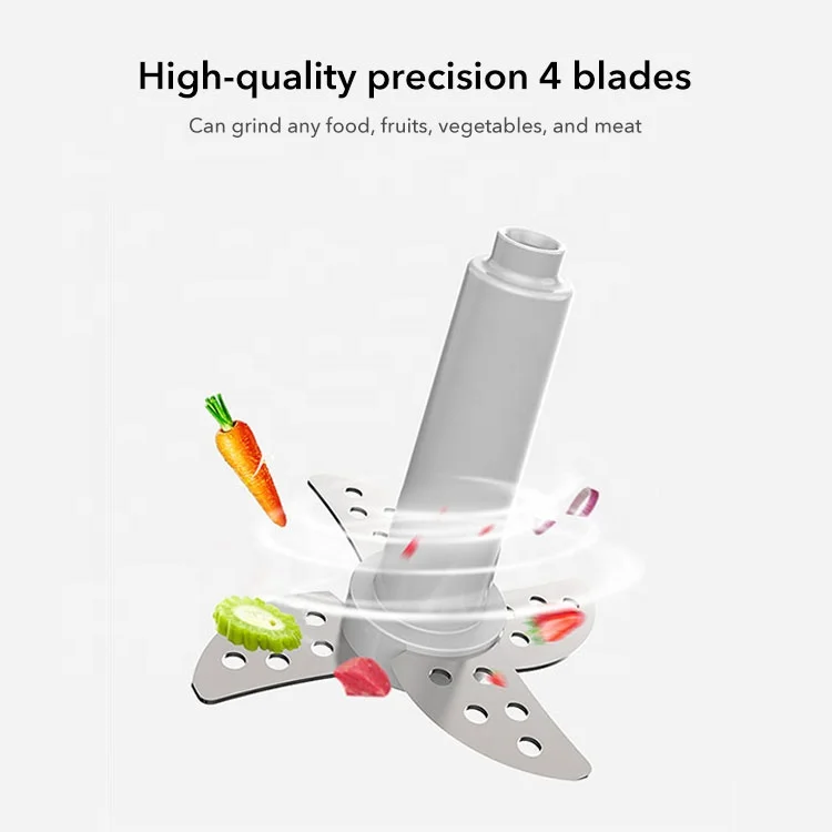 New Arrival Multifunctional 4 in 1 Baby Food Processor with steamer Electric Mixer Blender Portable Juicer Baby Food Maker