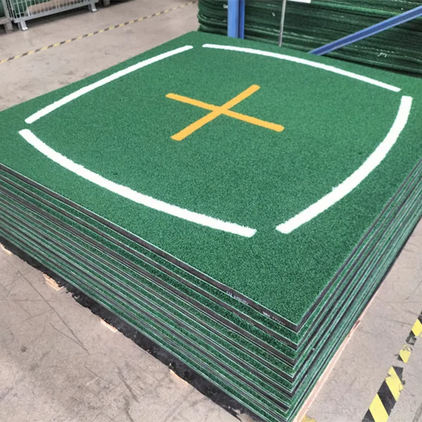 Indoor Custom Golf Simulator Hitting And Swing Training Range Mats