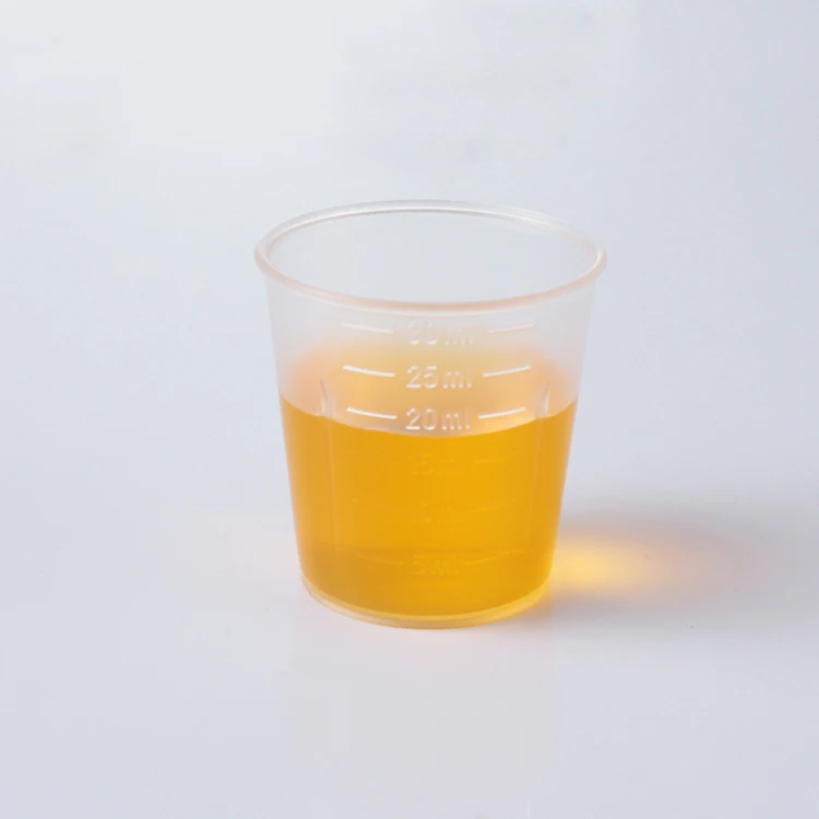 1oz 30ml 200ml Lab Medical Plastic Medicine PP Measuring Cup