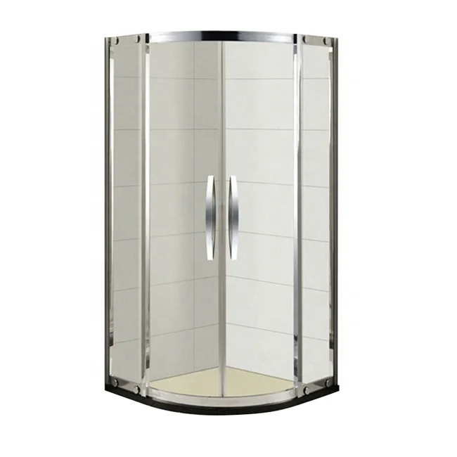 Durable tempered glass sliding enclosure shower rooms bath shower cabin price