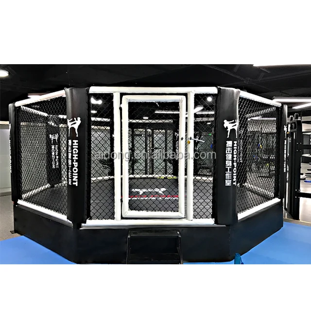 Wholesale cheap price floor MMA octagon cage training MMA ring cage for commercial club and home