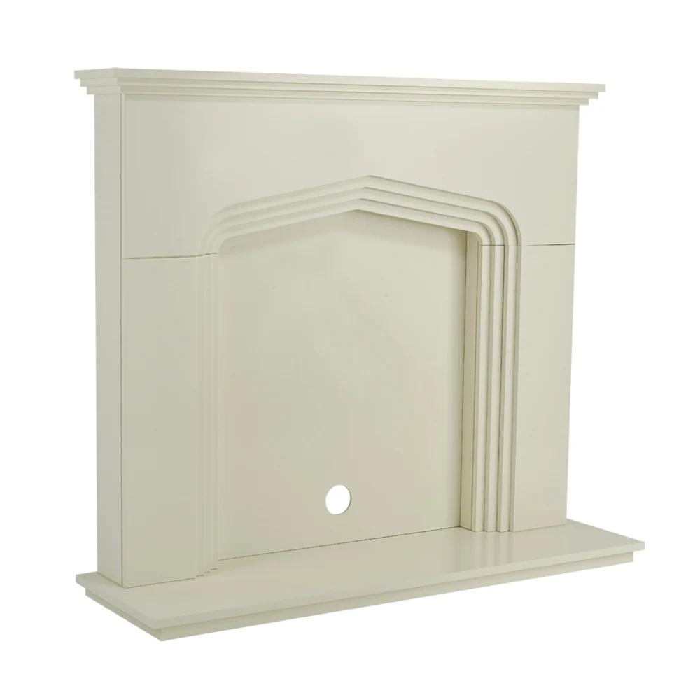 OEM Factory Traditional Style Living Room Fires Surround Stone Indoor Fireplace Mantel Surround