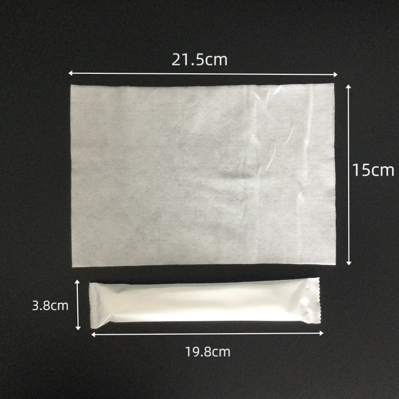 High Quality Customizable Disposable Wet Wipes for Adults Quick-Dry Nonwoven Biodegradable for Hotel & Restaurant Use