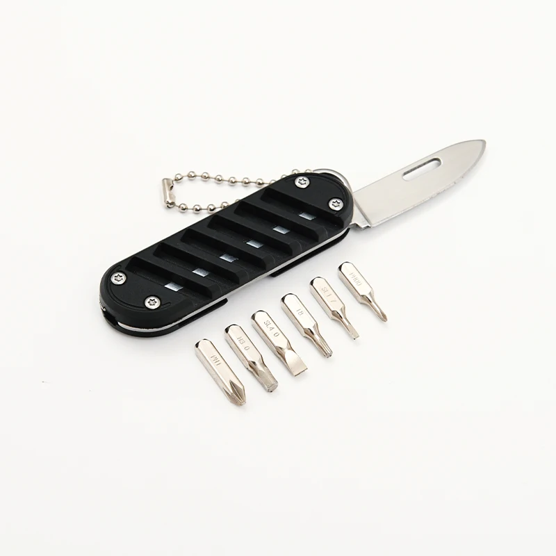 Multi functional stainless steel knife Multi Purpose Folding Survival Outdoor Camping Knife