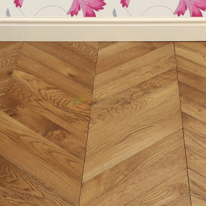 Woodwork Factory Black Trims Between Flott Couleur Acajou Wide Fishbone Parquet Flotante Flooring Wood